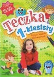 Teczka 1-klasisty. Autor: Opracowanie zbiorowe. Dadada.pl Okładka książki Teczka 1-klasisty