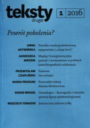 Opakowanie Teksty drugie 1/2016