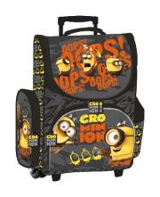 Opakowanie Tornister na kółkach Minionki czarny