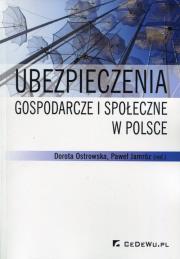 Okładka książki Ubezpieczenia gospodarcze i społeczne w Polsce