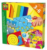 Opakowanie Uczę się używać nożyczek - 16 kart + nożyczki