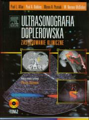 Okładka książki Ultrasonografia doplerowska Zastosowania kliniczne Tom 2 z płytą DVD