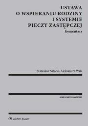 Okładka książki Ustawa o wspieraniu rodziny i systemie pieczy zastęp. Komentarz
