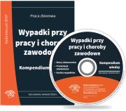 Okładka książki Wypadki przy pracy i choroby zawodowe Kompendium wiedzy