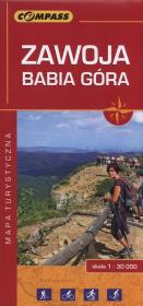 Opakowanie Zawoja Babia Góra Mapa turystyczna 1:30 000