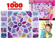 Opakowanie Zestaw koralików do robienia bransoletek ok 1000pcs