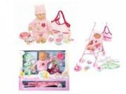 Opakowanie Zestaw lalka z wózkiem i akcesoriami
