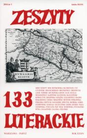 Opakowanie Zeszyty literackie 133/1/2016