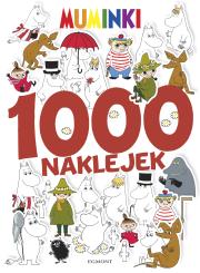 1000 naklejek. Muminki. Autor: Anna Porowska. Dadada.pl Okładka książki 1000 naklejek. Muminki