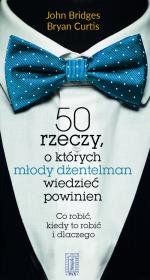 Okładka książki 50 rzeczy , o których młody dżentelmen wiedzieć powinien