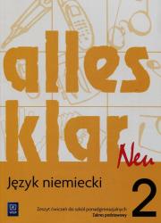 Alles klar Neu. Język niemiecki. Zeszyt ćwiczeń. Część 2. Za. Autor: Krystyna Łuniewska  Zofia Wąsik  Maria Zagórna, Tworek Urszula. Dadada.pl Okładka książki Alles klar Neu. Język niemiecki. Zeszyt ćwiczeń. Część 2. Za