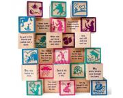 Opakowanie Angielskie rymowanki Drewniane klocki