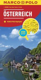 Austria mapa. Autor: Opracowanie zbiorowe. Dadada.pl Okładka książki Austria mapa