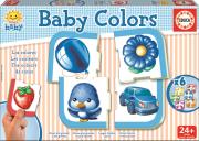 BABY COLORS gra logiczna dla dzieci. Wydawca: Educa Borras. Dadada.pl Opakowanie BABY COLORS gra logiczna dla dzieci