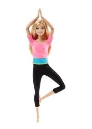 Opakowanie Barbie lalka Made to move Pink top