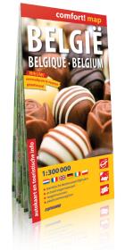 Belgia comfort! map laminowana mapa samochodowo-turystyczna. Wydawca: ExpressMap. Dadada.pl Opakowanie Belgia comfort! map laminowana mapa samochodowo-turystyczna
