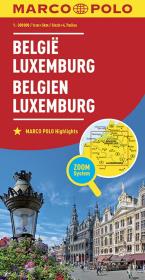 Belgia Luxemburg mapa. Autor: Opracowanie zbiorowe. Dadada.pl Okładka książki Belgia Luxemburg mapa