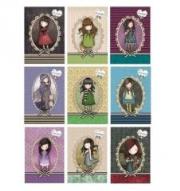 Opakowanie Brulion Marmar A5/96K kratka Gorsjuss SANTORO