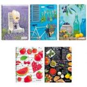 Opakowanie Brulion na spirali A4/70K kratka Jesień 2015 (5szt