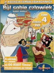 Był sobie człowiek książka+DVD Tom 4. Autor: OPRACOWANIE  ZBIOROWE. Dadada.pl Okładka książki Był sobie człowiek książka+DVD Tom 4