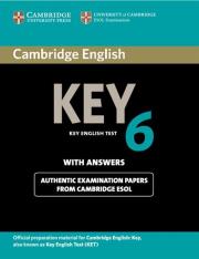 Opakowanie Cambridge English Key 6 Authentic examination papers with answers