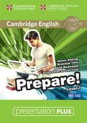 Cambridge English Prepare! 7 Presentation Plus. Autor: James Styring, Tims Nicholas, McKeegan David. Dadada.pl Okładka książki Cambridge English Prepare! 7 Presentation Plus