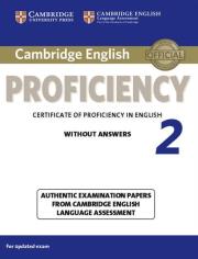 Okładka książki Cambridge English Proficiency 2 Student's Book without answers