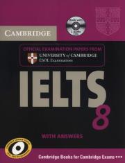 Opakowanie Cambridge IELTS 8 Official examination papers with answers + 2CD