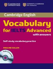 Okładka książki Cambridge Vocabulary for IELTS Advanced with answers + CD