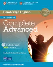 Okładka książki Complete Advanced Student's Book with answers +3CD