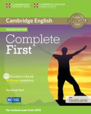 Complete First Student's Book without Answers + Testbank + CD. Autor: Brook-Hart Guy. Dadada.pl Okładka książki Complete First Student's Book without Answers + Testbank + CD