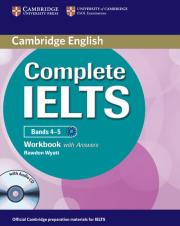 Okładka książki Complete IELTS Bands 4-5 Workbook with Answers + CD