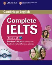 Complete IELTS Bands 5-6.5 Students book + 3CD. Autor: Brook-Hart Guy, jakeman Vanessa. Dadada.pl Okładka książki Complete IELTS Bands 5-6.5 Students book + 3CD