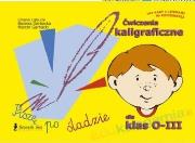 Ćwiczenia kaligraficzne dla klas 0-III. Autor: Liliana Łabuda, Bożena Garbacka, Marcin Garbacki. Dadada.pl Okładka książki Ćwiczenia kaligraficzne dla klas 0-III