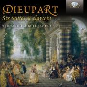 Dieupart: Six Suites de Clavecin. Autor: Fernando Miguel Jaloto. Dadada.pl Okładka książki Dieupart: Six Suites de Clavecin
