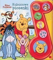 Okładka książki Disney Kubuś i Przyjaciele. Kubusiowe piosenki