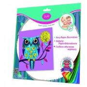 Opakowanie D&M Wyklejany obrazek 3D-sówka