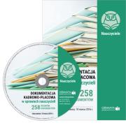 Okładka książki Dokumentacja kadrowo-płacowa w sprawach nauczycieli