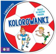 Okładka książki Dołącz do drużyny marzeń kolorowanki Część 2