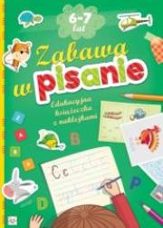 Edukacyjna książeczka z naklej. Zabawa w pisanie. Autor: Opracowanie zbiorowe. Dadada.pl Okładka książki Edukacyjna książeczka z naklej. Zabawa w pisanie