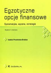 Okładka książki Egzotyczne opcje finansowe