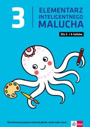 Okładka książki Elementarz inteligentnego malucha dla 3- i 4-latków Część 3