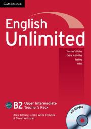 English Unlimited Upper Intermediate Teacher's pack + DVD. Autor: Tilbury Alex, Hendra Leslie Anne, Ackroyd Sarah. Dadada.pl Okładka książki English Unlimited Upper Intermediate Teacher's pack + DVD