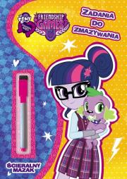 Okładka książki Equestria Girls. Zadania do zmazywania.