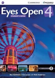Eyes Open 4 Student's Book. Autor: Goldstein Ben, Jones Ceri, Anderson Vicki. Dadada.pl Okładka książki Eyes Open 4 Student's Book