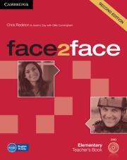 face2face Elementary Teacher's Book + DVD. Autor: Redston Chris, Day Jeremy, Cunningham Gillie. Dadada.pl Okładka książki face2face Elementary Teacher's Book + DVD