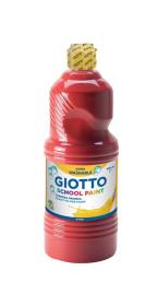 Opakowanie Farba Giotto School Paint Scarlet Red 500 ml