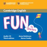 Fun for Starters Audio CD. Autor: Robinson Anne, Saxby Karen. Dadada.pl Okładka książki Fun for Starters Audio CD