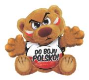 Opakowanie Funny Bear Kibic - Do boju Polsko!