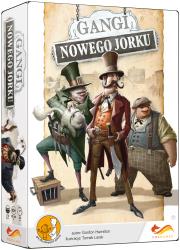 Gangi Nowego Jorku Gra karciana. Autor: Hamilton Gordon. Dadada.pl Okładka książki Gangi Nowego Jorku Gra karciana